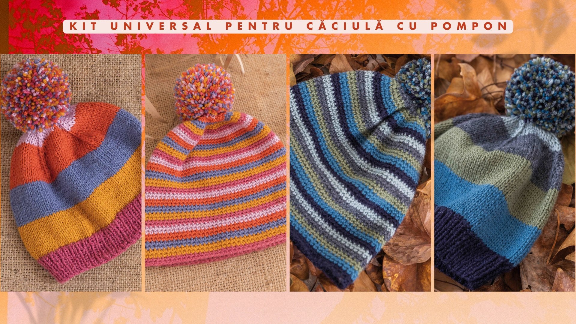 Căciulă cu pompon Basic Merino