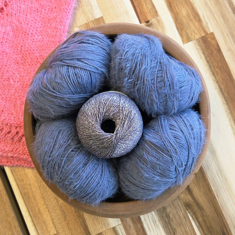 Curs Intensiv de Tricotat - Bluză cu Mâneci Raglan MAGNOLIA