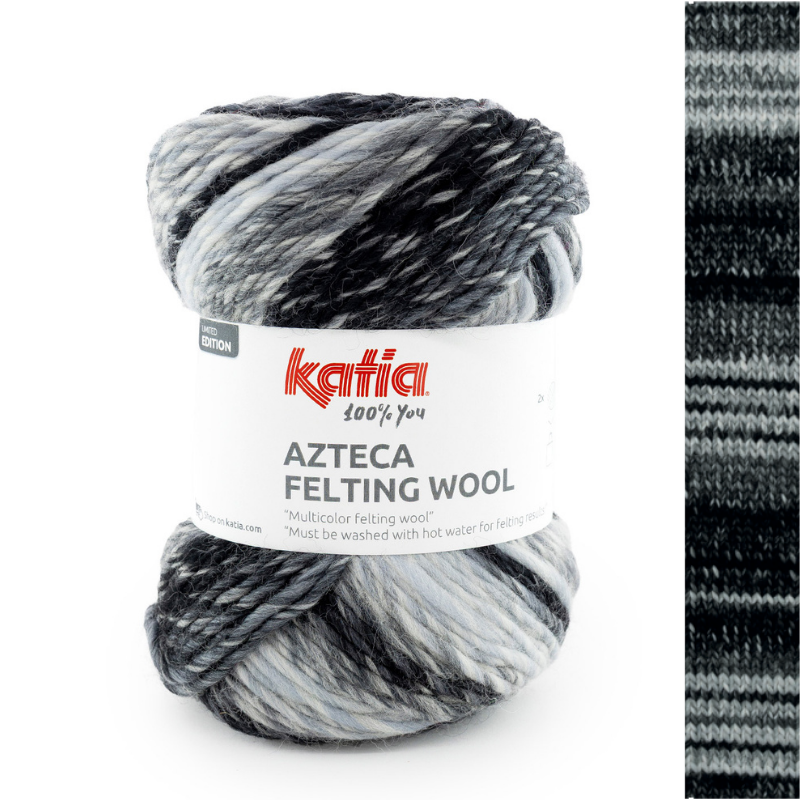 Azteca Felting Wool - lână netratată pentru împâslire