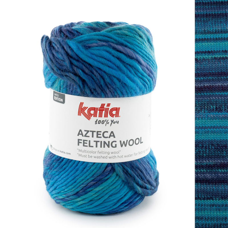 Azteca Felting Wool - lână netratată pentru împâslire