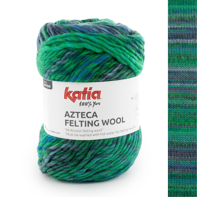 Azteca Felting Wool - lână netratată pentru împâslire