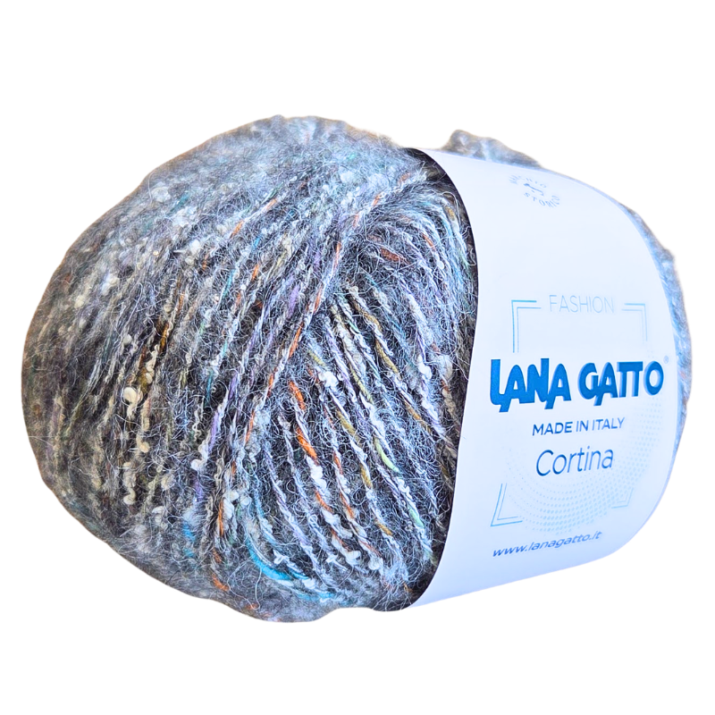 Cortina - fir texturat de bumbac cu alpaca superfină