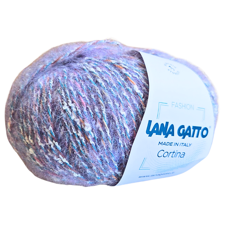 Cortina - fir texturat de bumbac cu alpaca superfină