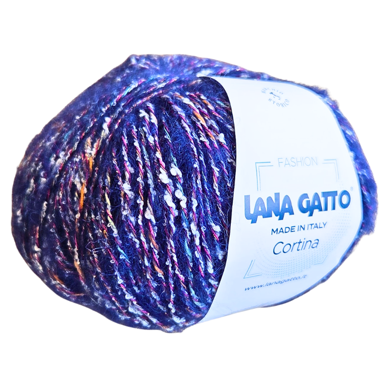 Cortina - fir texturat de bumbac cu alpaca superfină