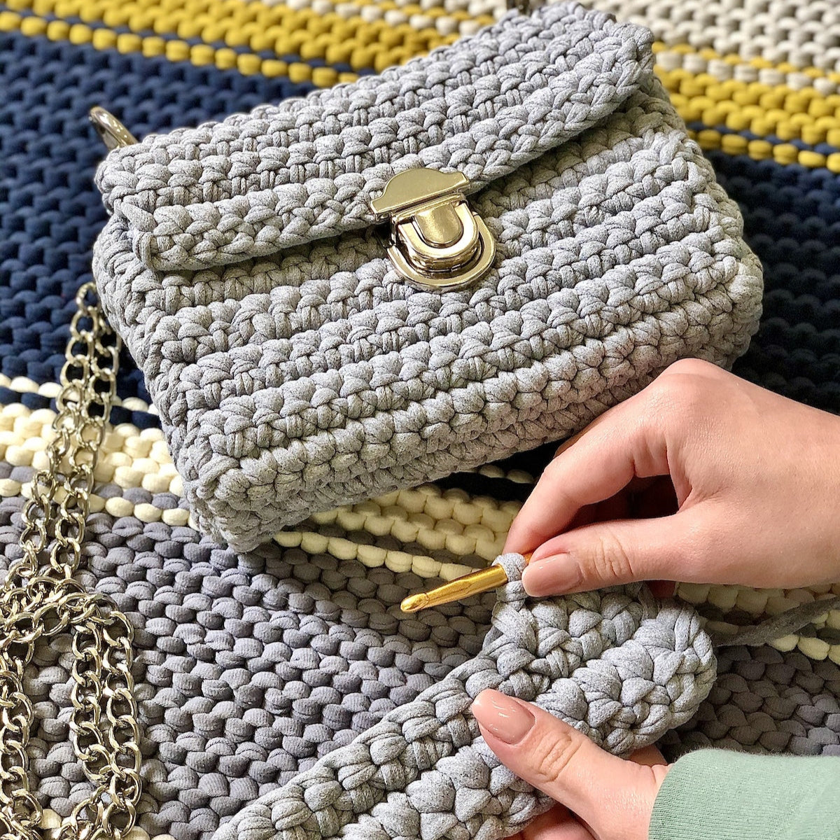 BOBILON Mini - bandă textilă, 5-7 mm