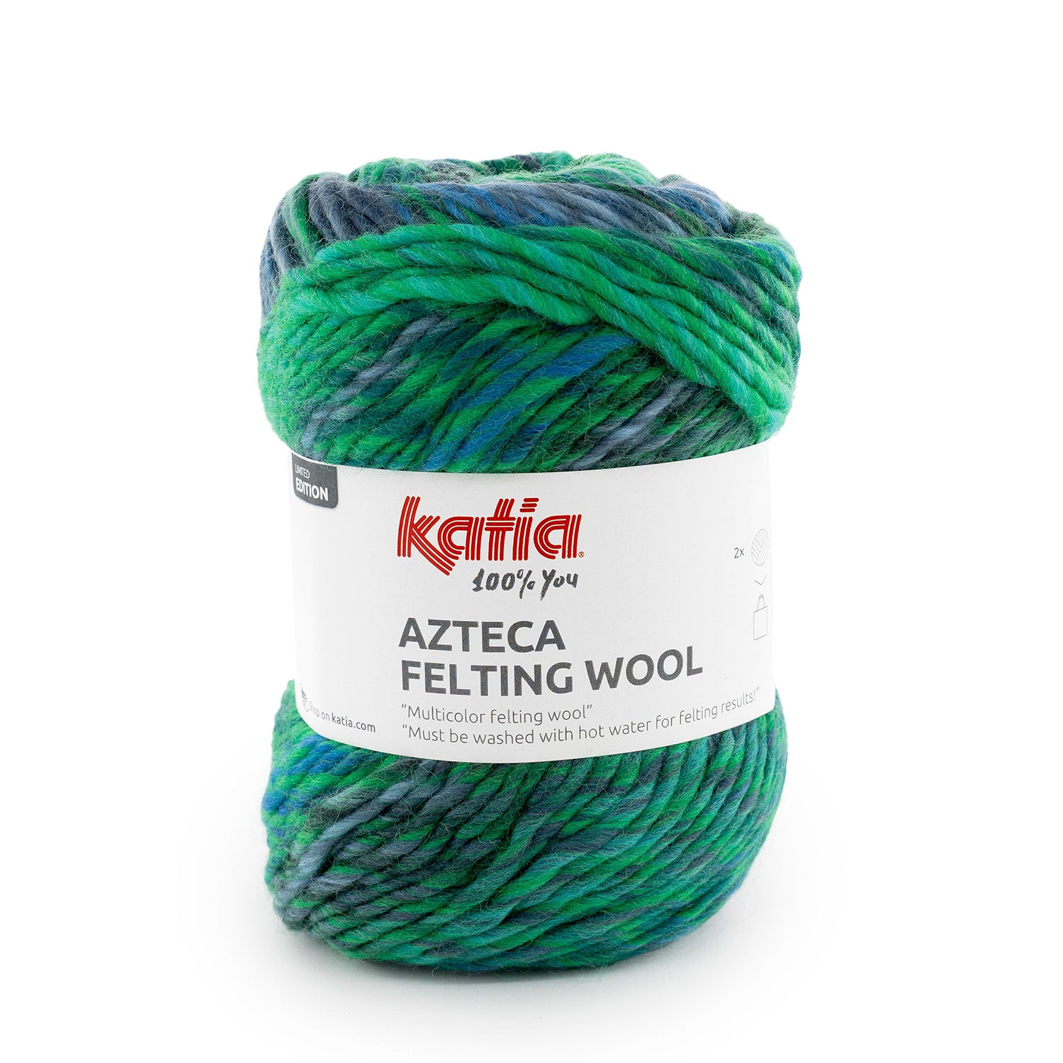 Azteca Felting Wool - lână netratată pentru împâslire