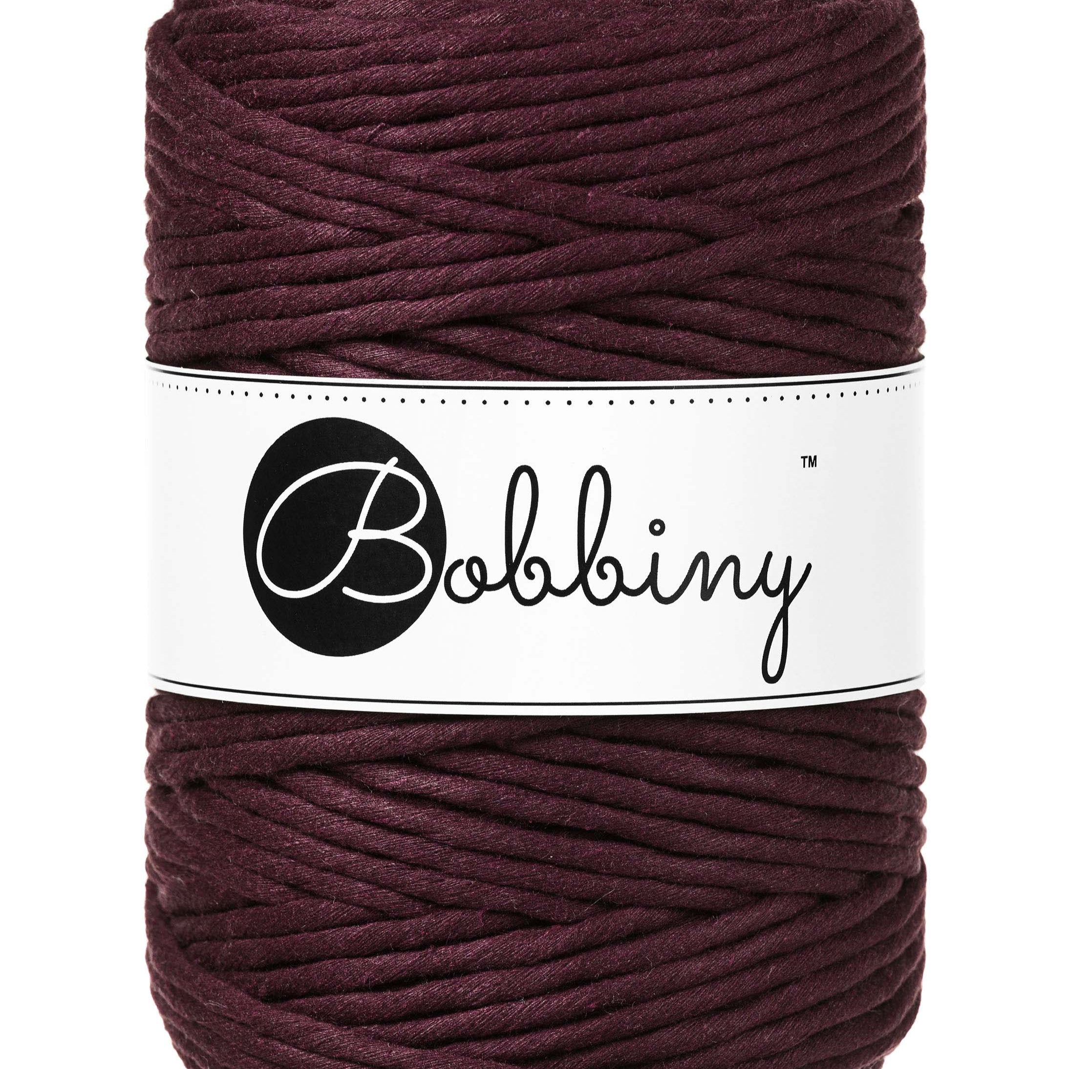 BOBBINY Large - sfoară răsucită pentru macrame, 5 mm