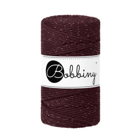 BOBBINY Medium - sfoară răsucită pentru macrame, 3 mm