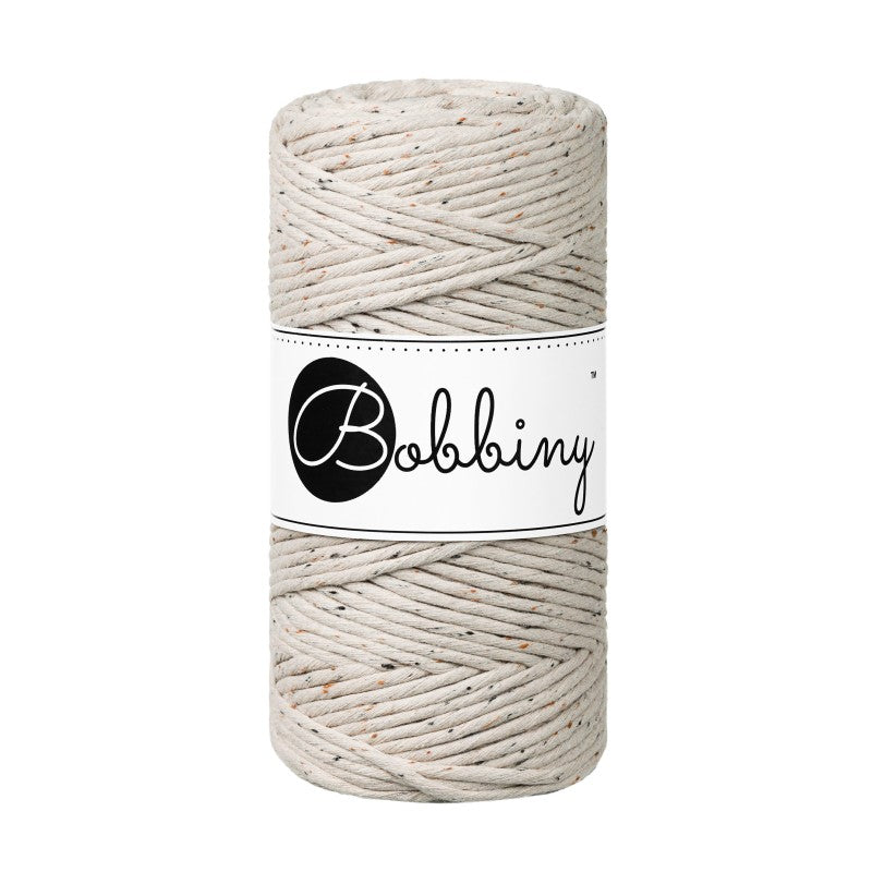 BOBBINY Medium - sfoară răsucită pentru macrame, 3 mm