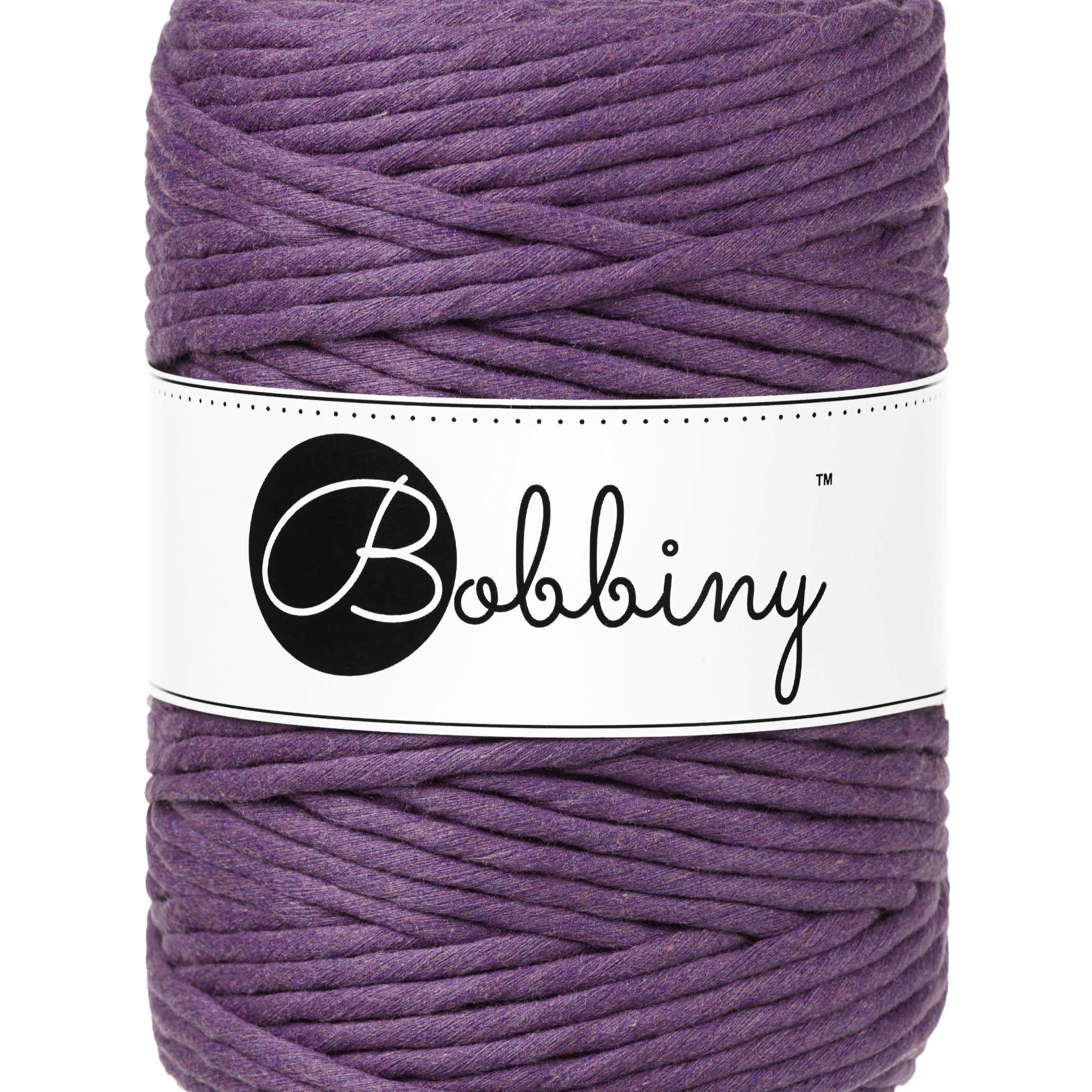 BOBBINY Large - sfoară răsucită pentru macrame, 5 mm