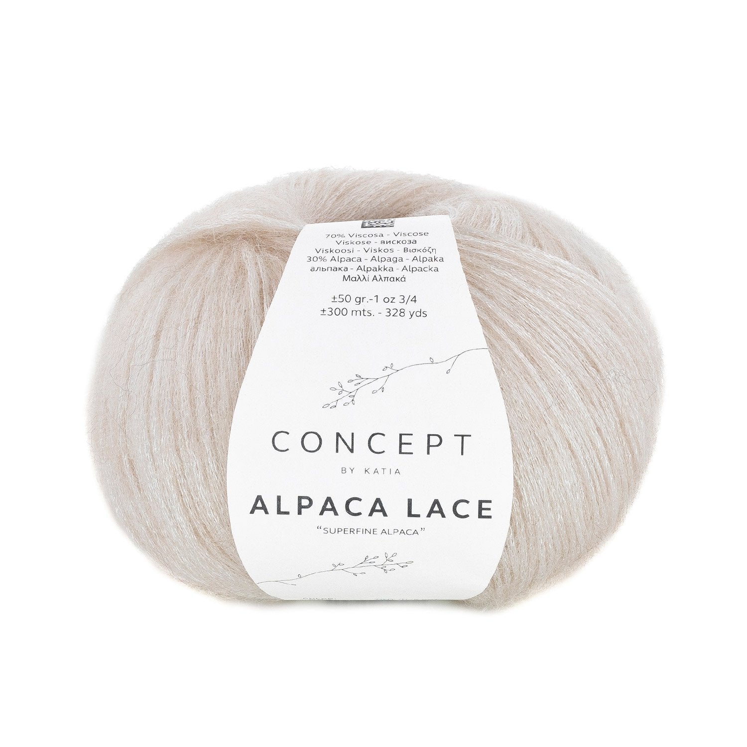 Alpaca Lace - fir satinat de alpaca și viscoză