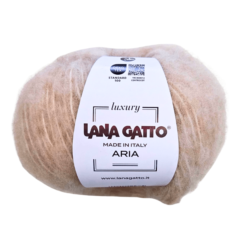 Aria - fir pufos de alpaca și merinos extrafin
