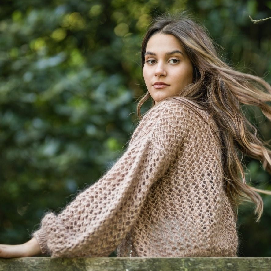 Cardigan tricotat Aurora cu Alfama