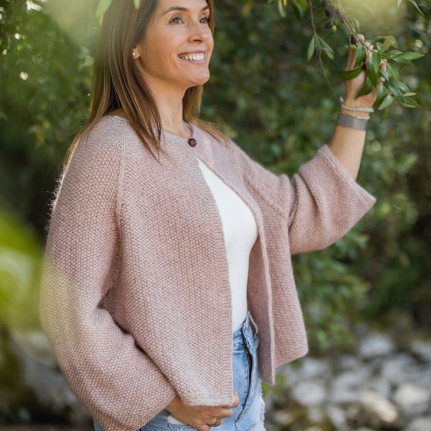 Jachetă tricotată Aurora cu Douro