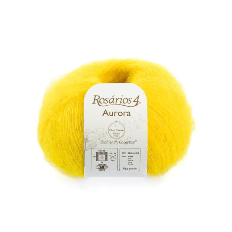 Aurora - fir superfin de mohair cu mătase naturală