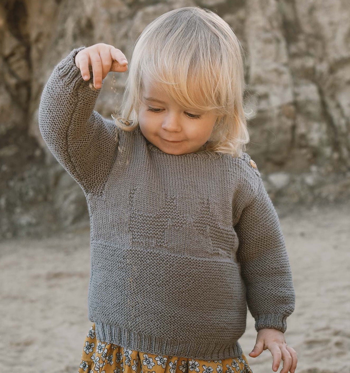 Pulover tricotat Baby Nature