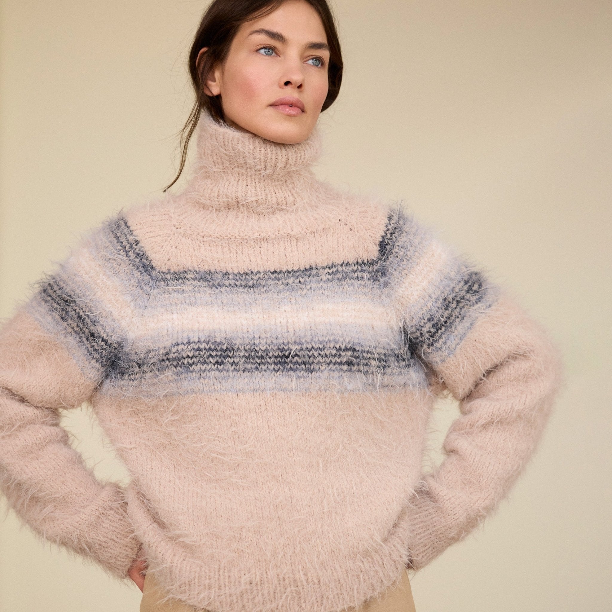 Basta - fir pufos de merinos și poliamidă