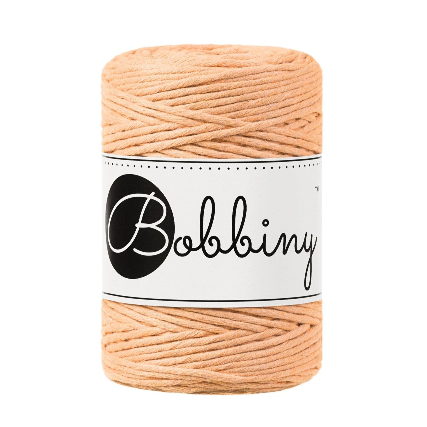 BOBBINY Baby - sfoară răsucită pentru macrame, 1.5 mm