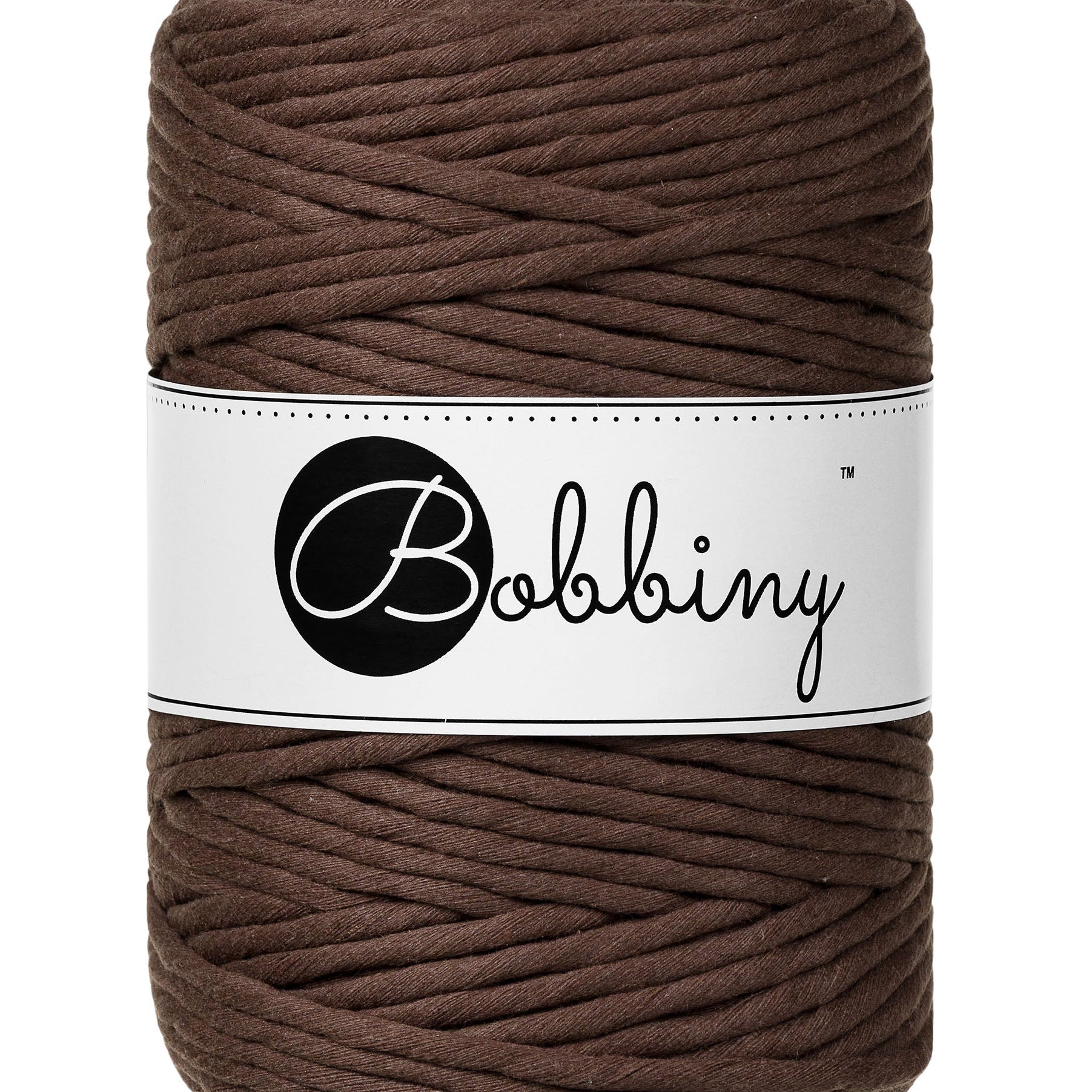 BOBBINY Large - sfoară răsucită pentru macrame, 5 mm