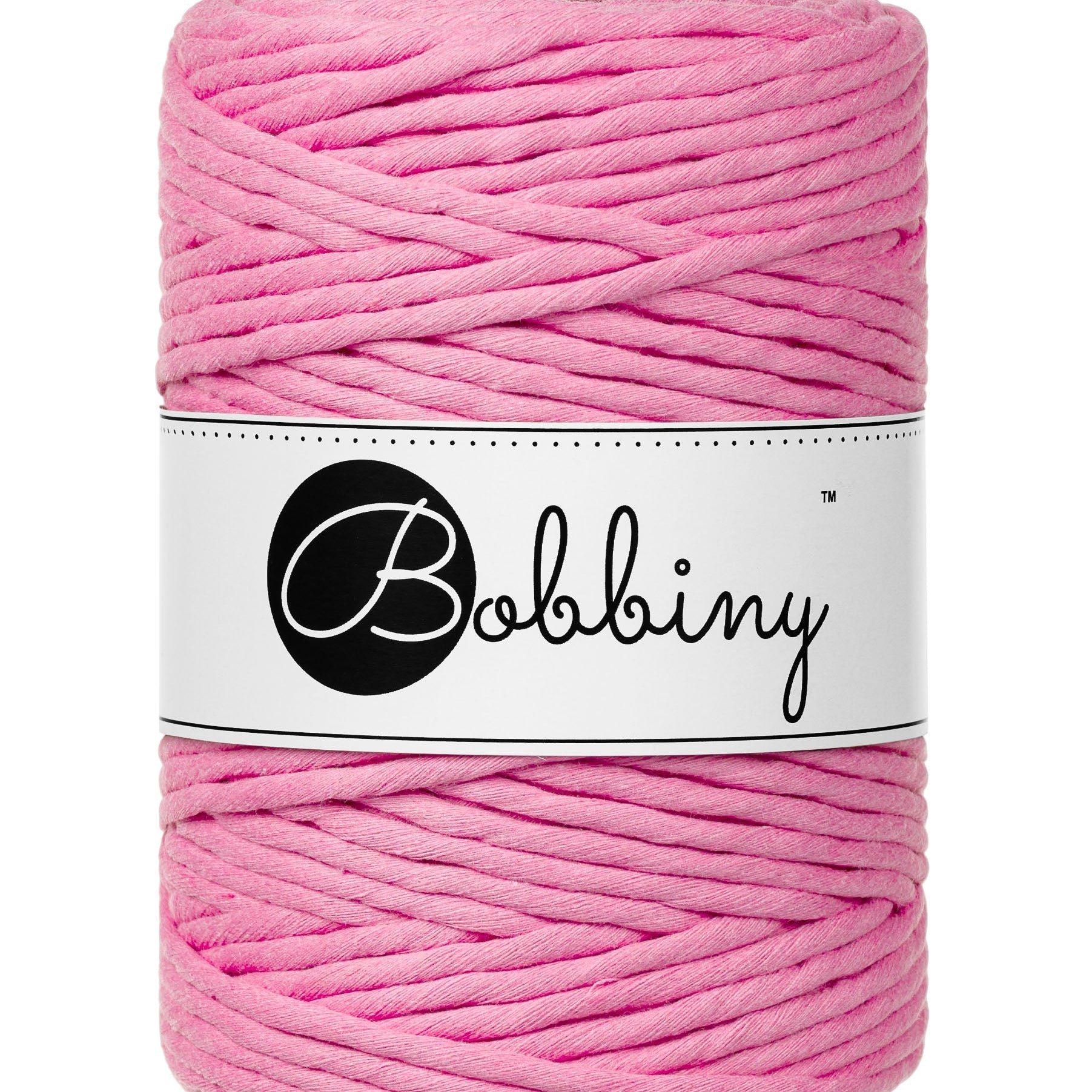 BOBBINY Large - sfoară răsucită pentru macrame, 5 mm