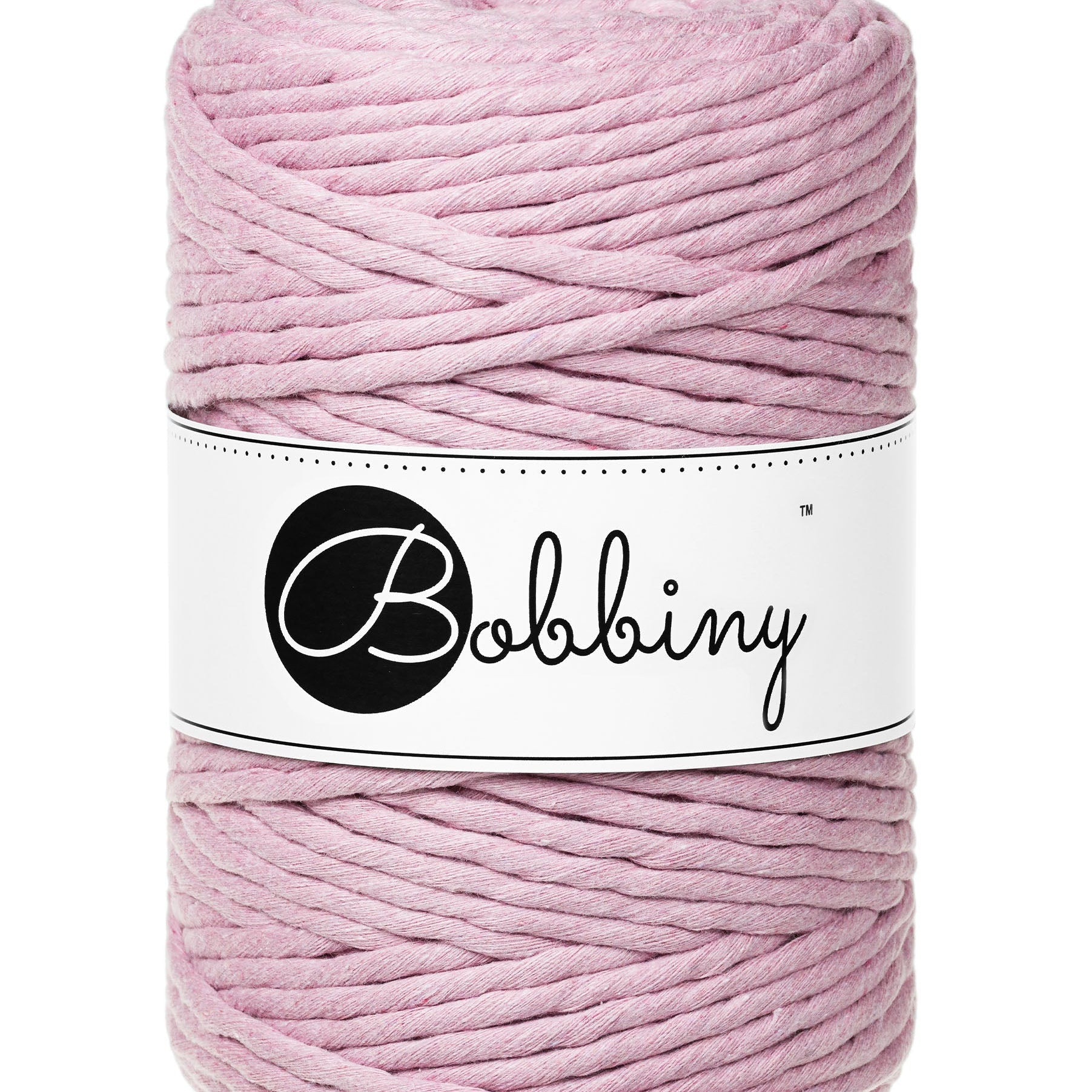 BOBBINY Large - sfoară răsucită pentru macrame, 5 mm