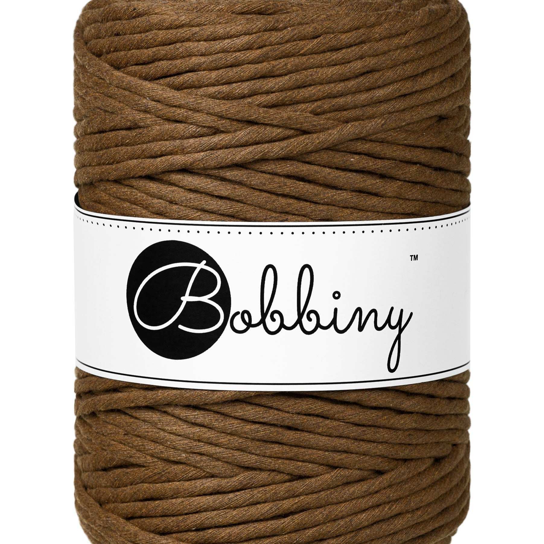 BOBBINY Large - sfoară răsucită pentru macrame, 5 mm