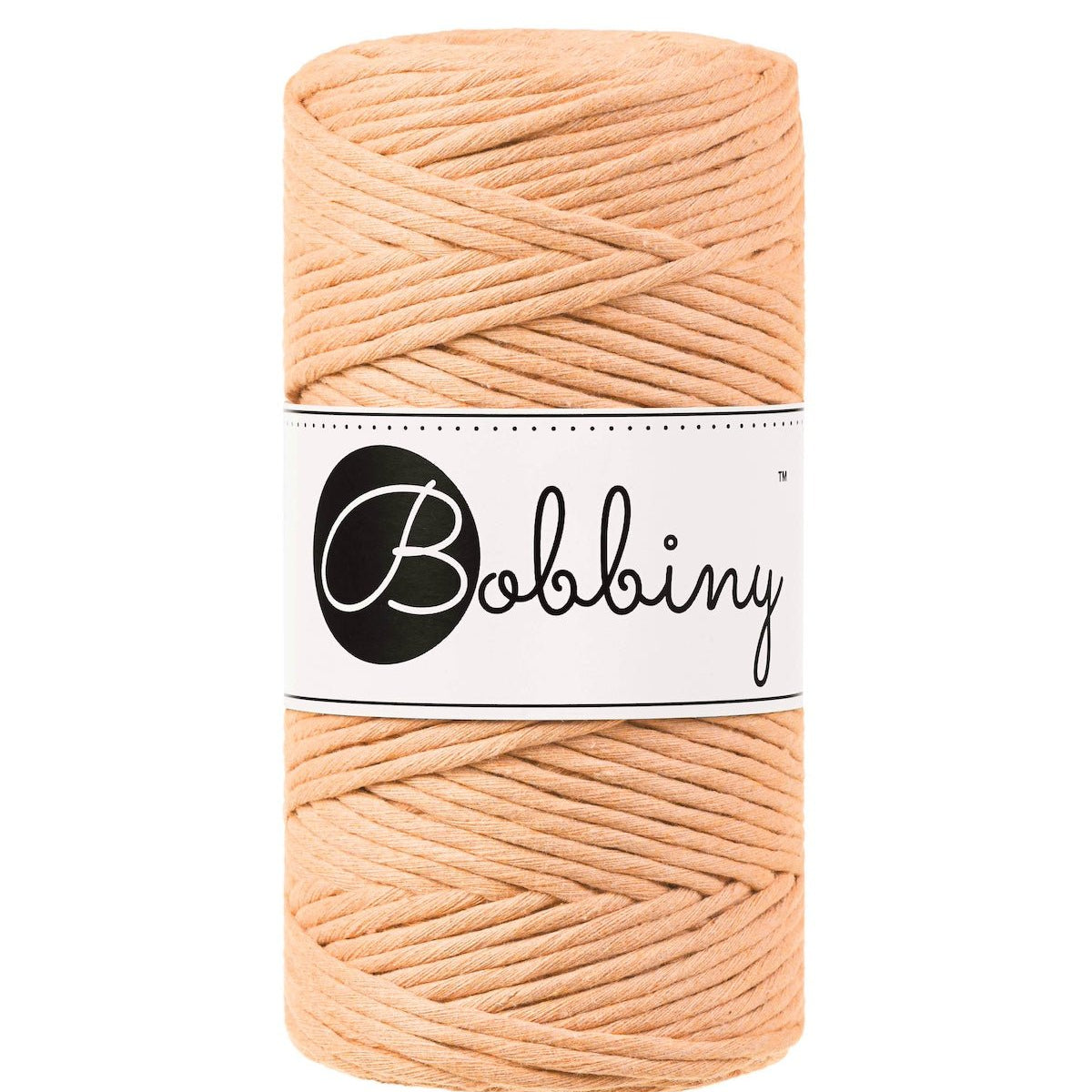 BOBBINY Medium - sfoară răsucită pentru macrame, 3 mm