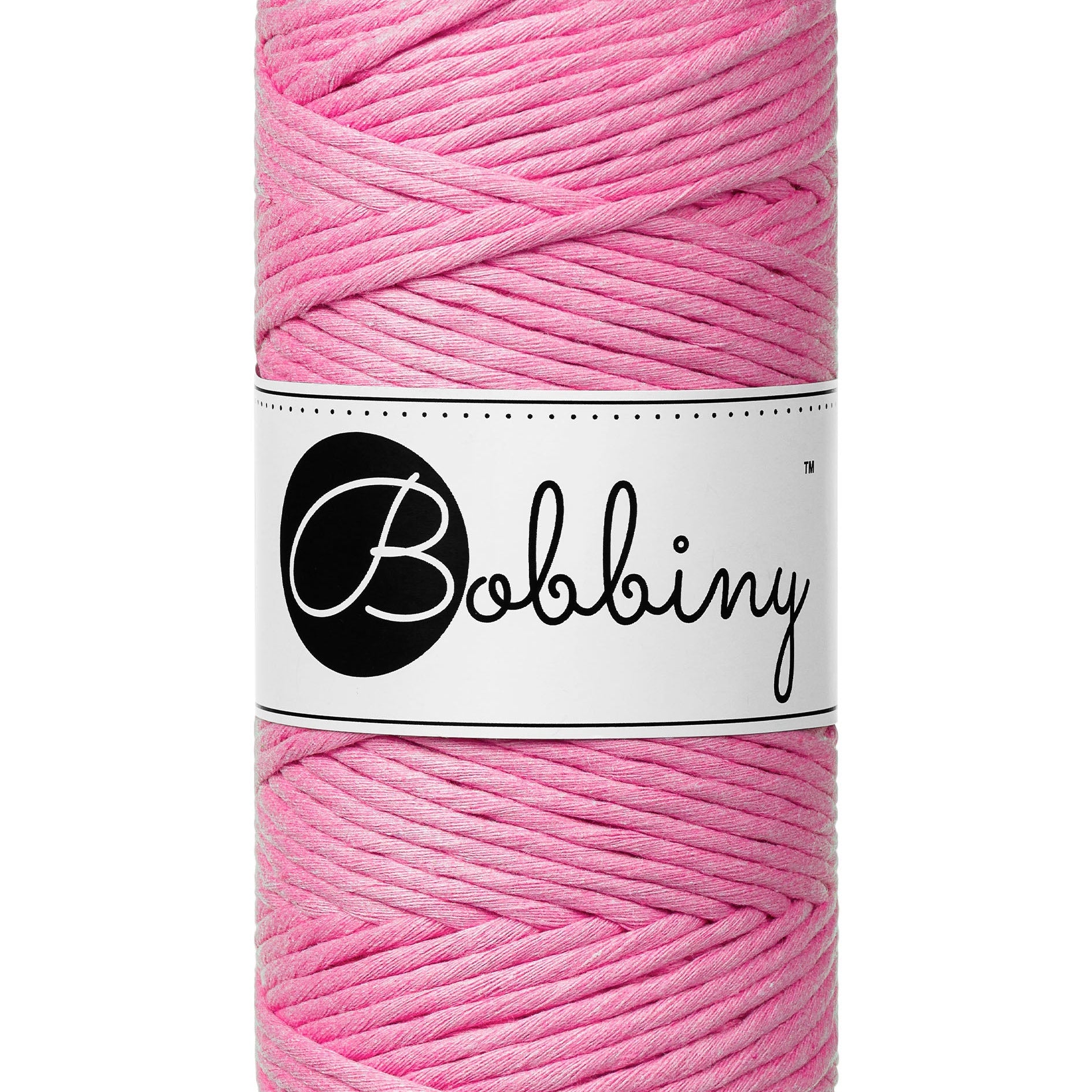 BOBBINY Medium - sfoară răsucită pentru macrame, 3 mm