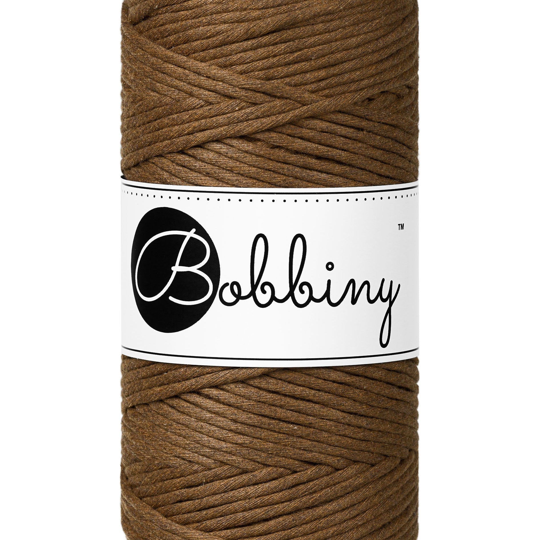 BOBBINY Medium - sfoară răsucită pentru macrame, 3 mm