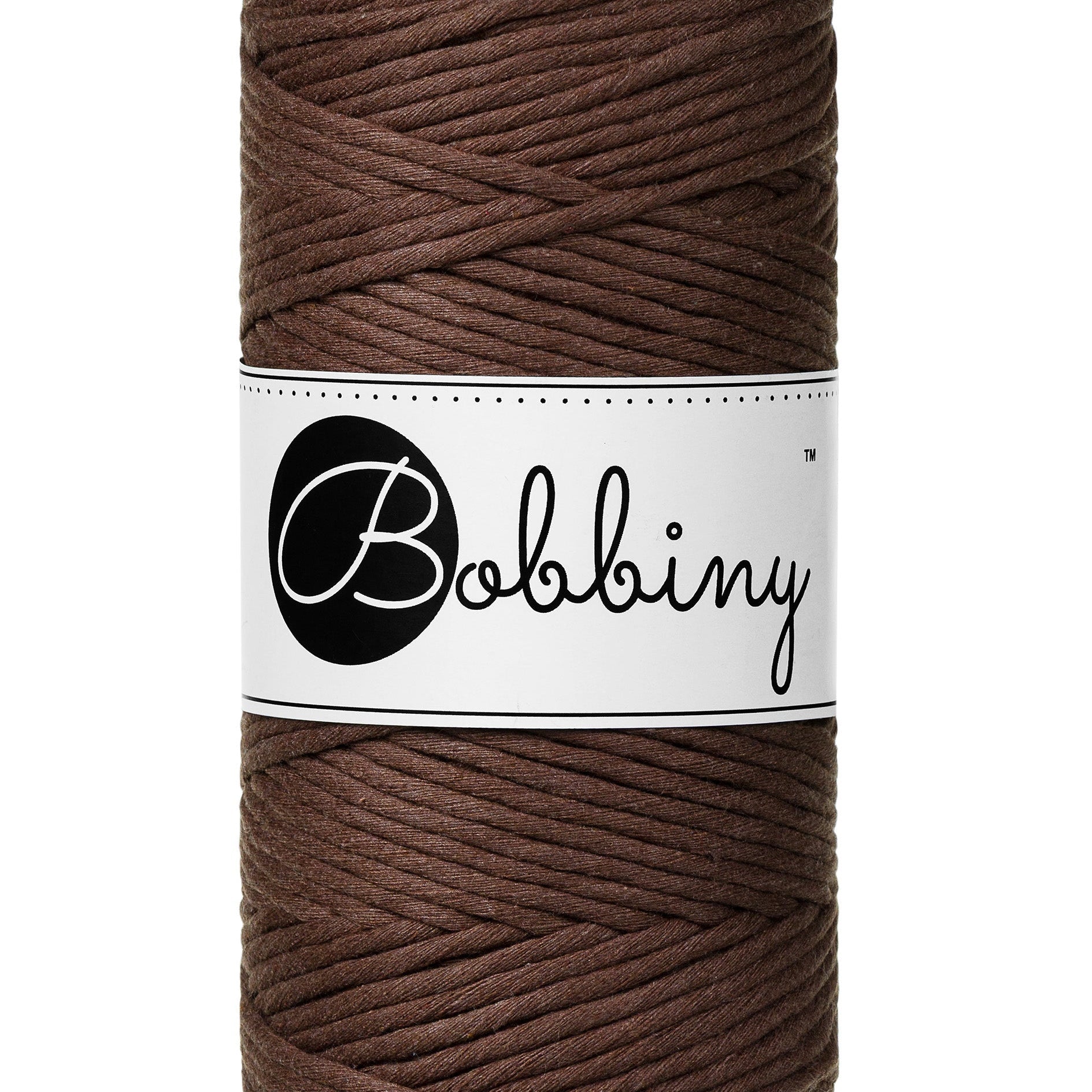 BOBBINY Medium - sfoară răsucită pentru macrame, 3 mm