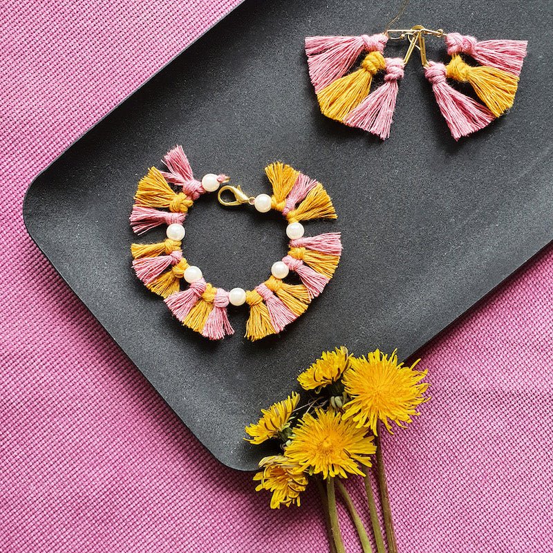 Cercei din șnur triplu-răsucit de 1.5 mm