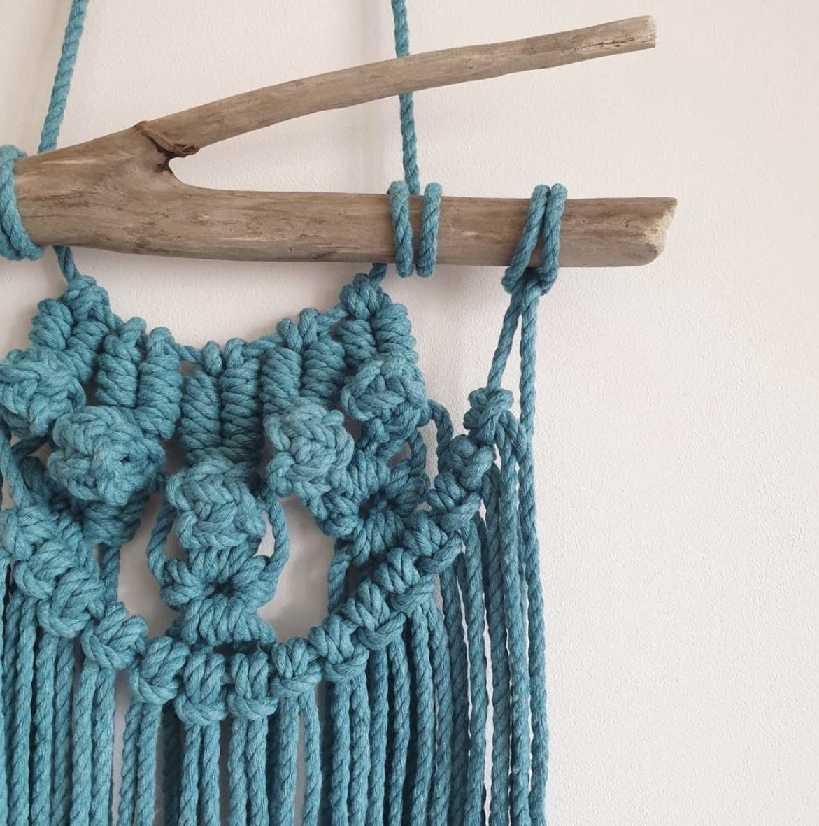 Decor perete din șnur triplu-răsucit Bobbiny, 5 mm