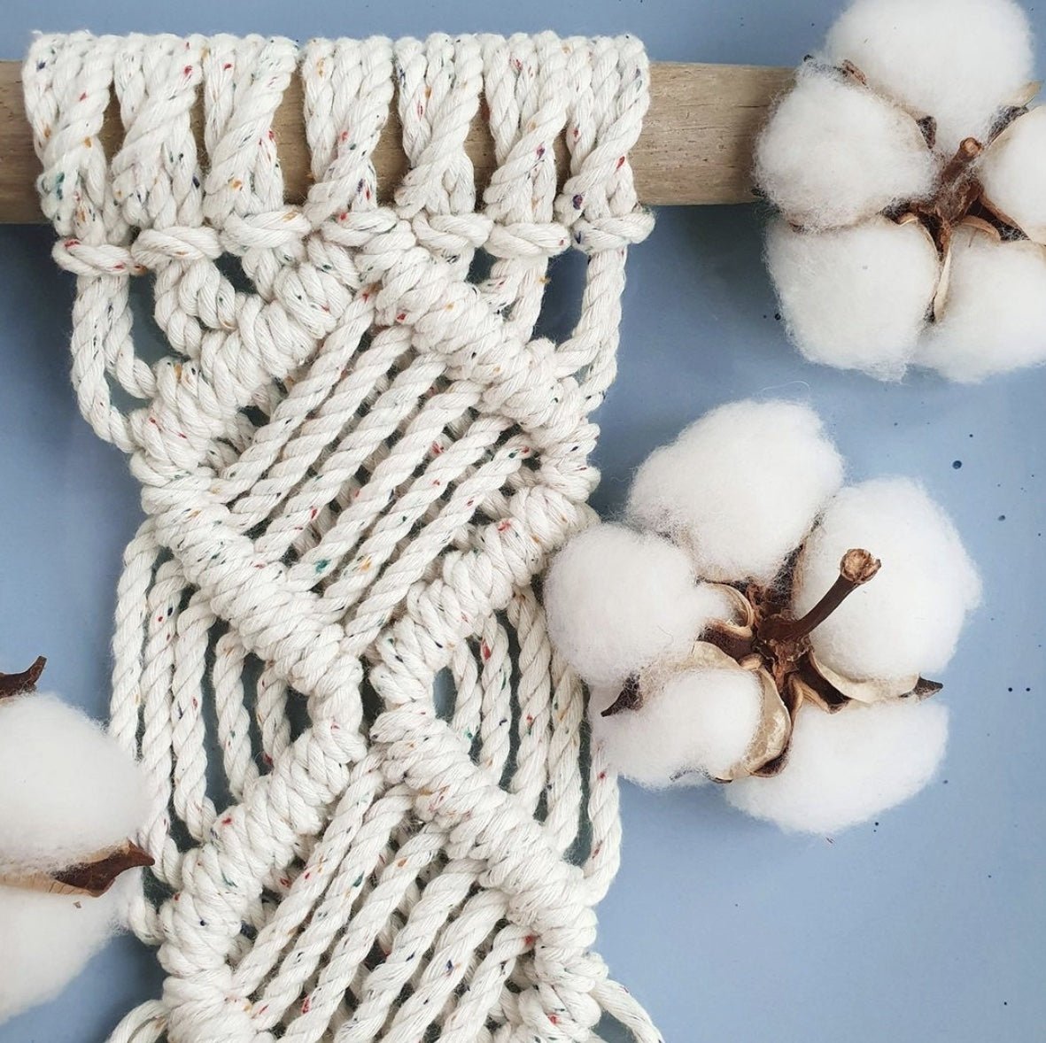 Model macrame din șnur triplu-răsucit Bobbiny, 5 mm