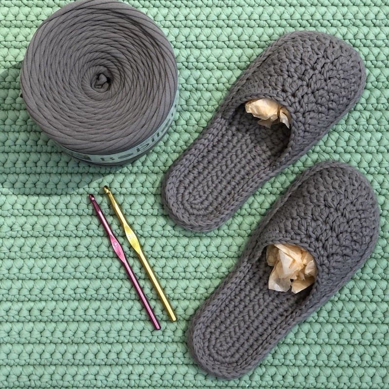 Papuci croșetați BOBILON