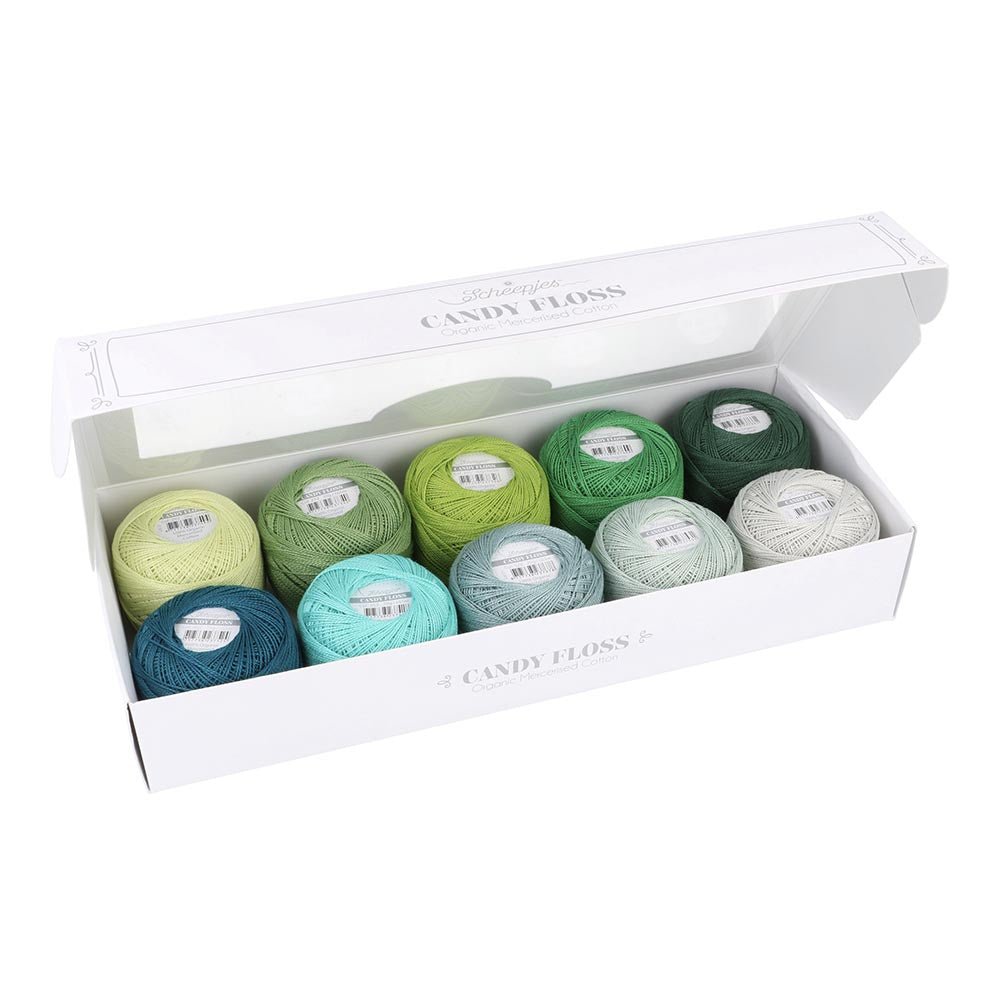 Candy Floss - set asortat de fire subțiri pentru croșetat