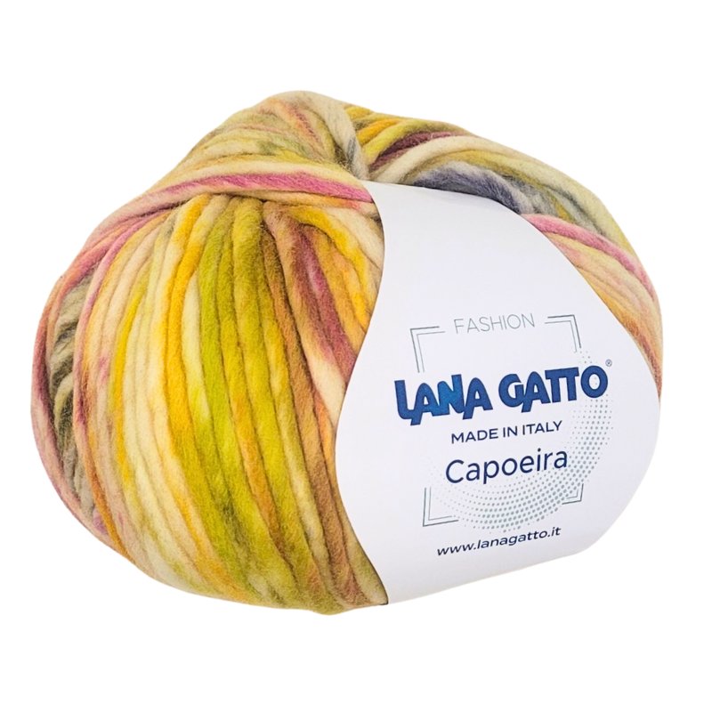 Capoeira - fir gros variegat de lână