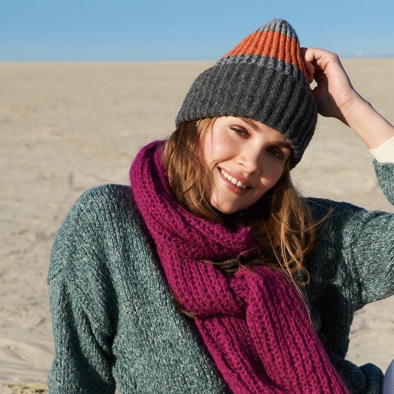 Căciulă tricotată Cashmere 16 Fine