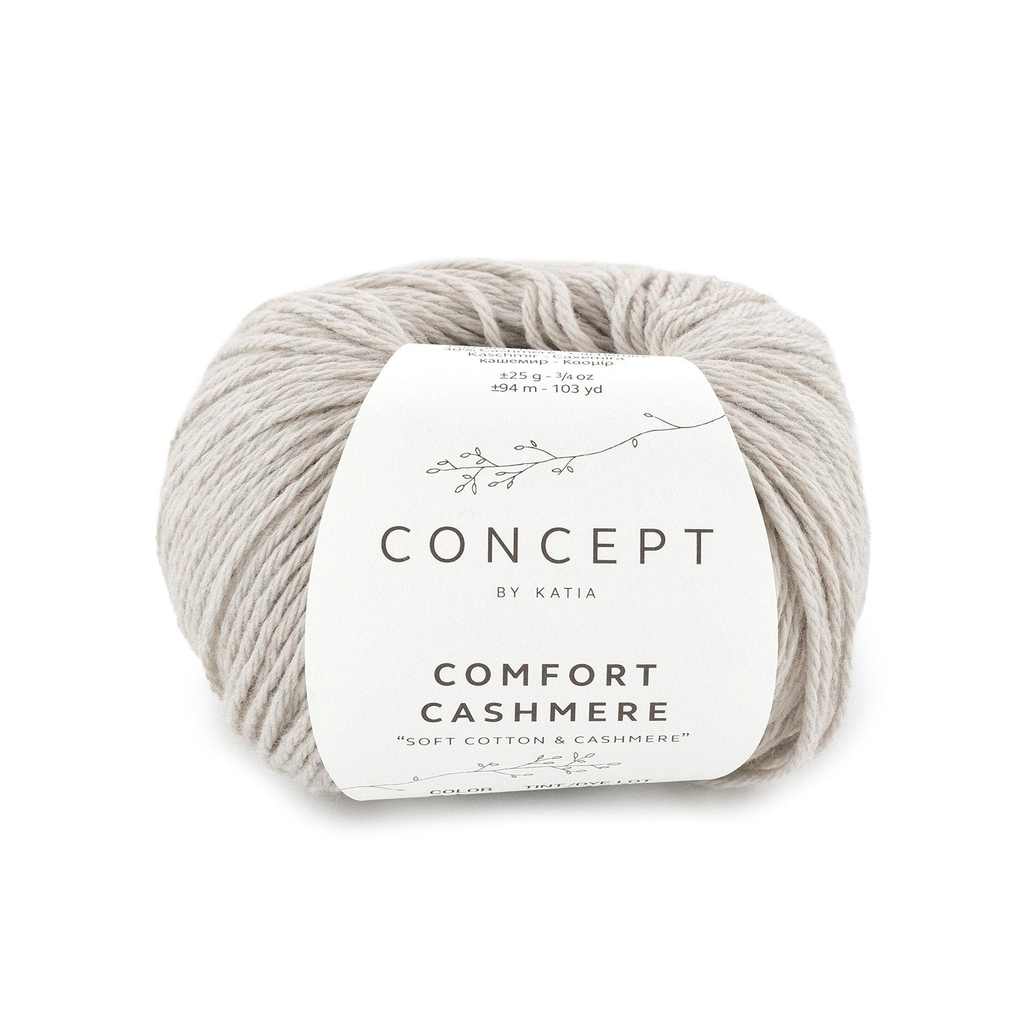 Comfort Cashmere - fir de bumbac și cașmir