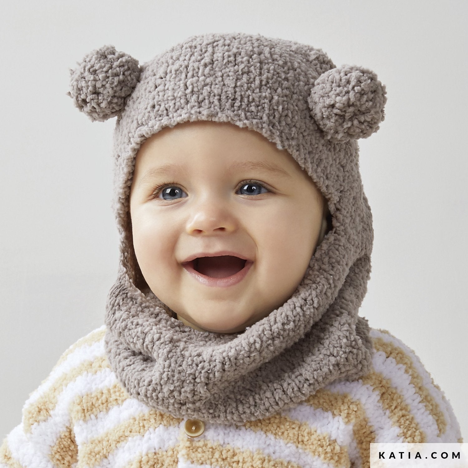 Set căciuliță și fular-guler Copito Soft