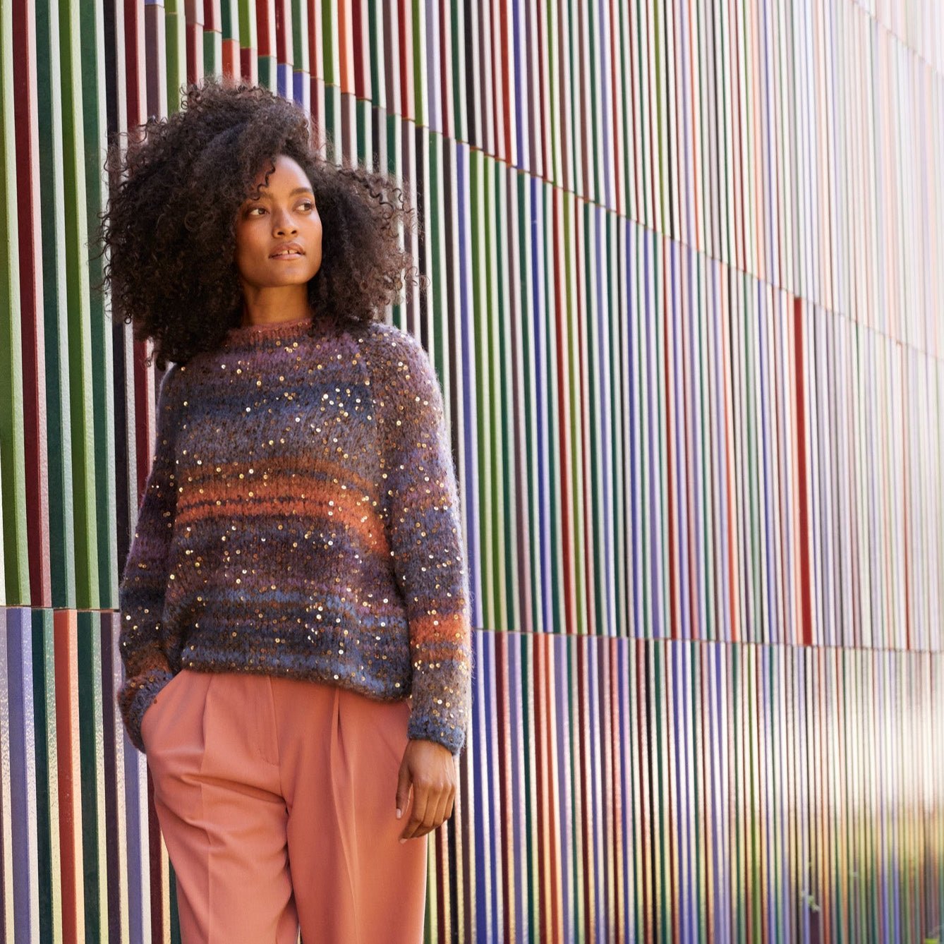 Cosmo - fir de bumbac cu paiete