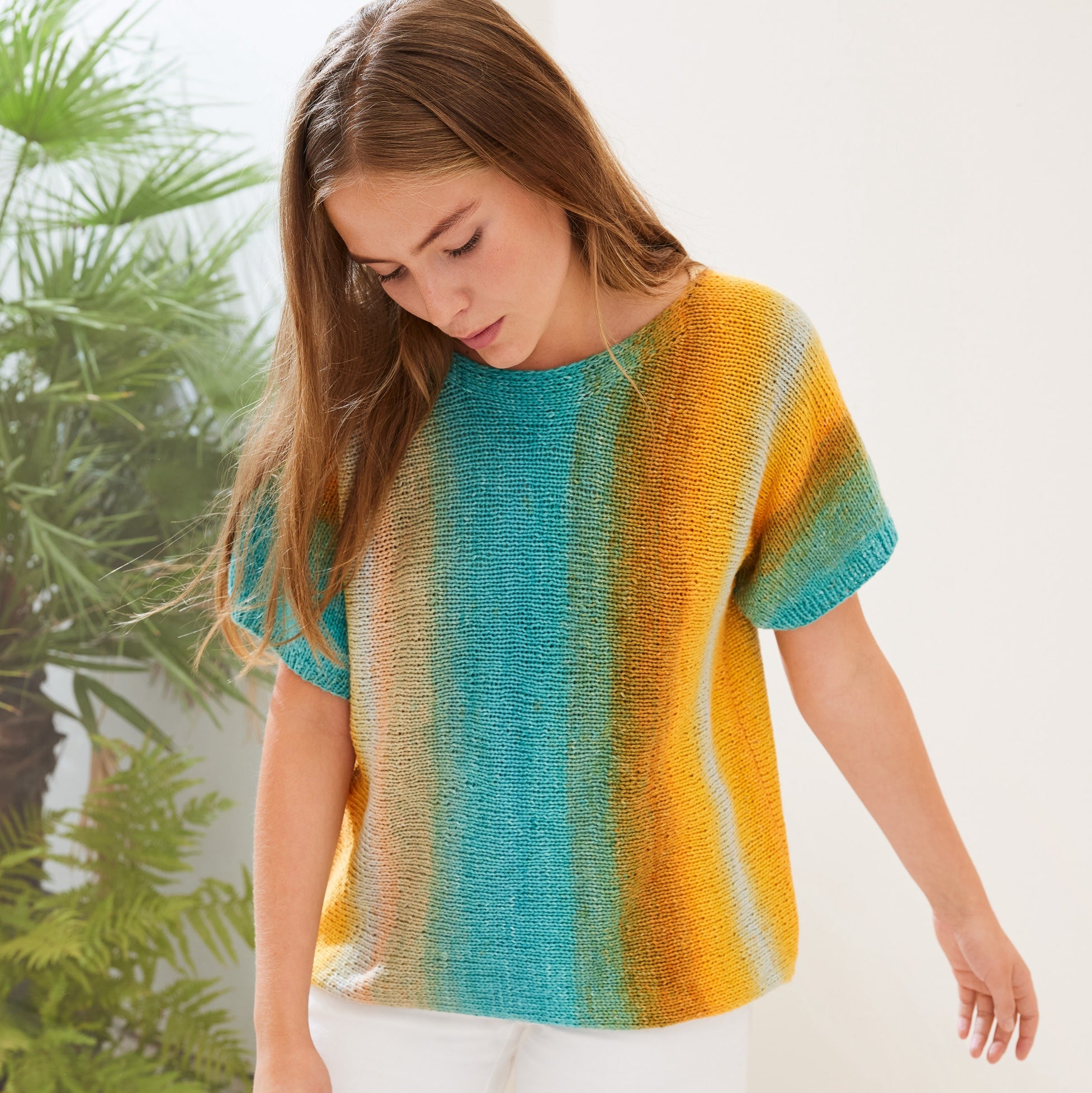 Cotonella - fir variegat de bumbac Pima