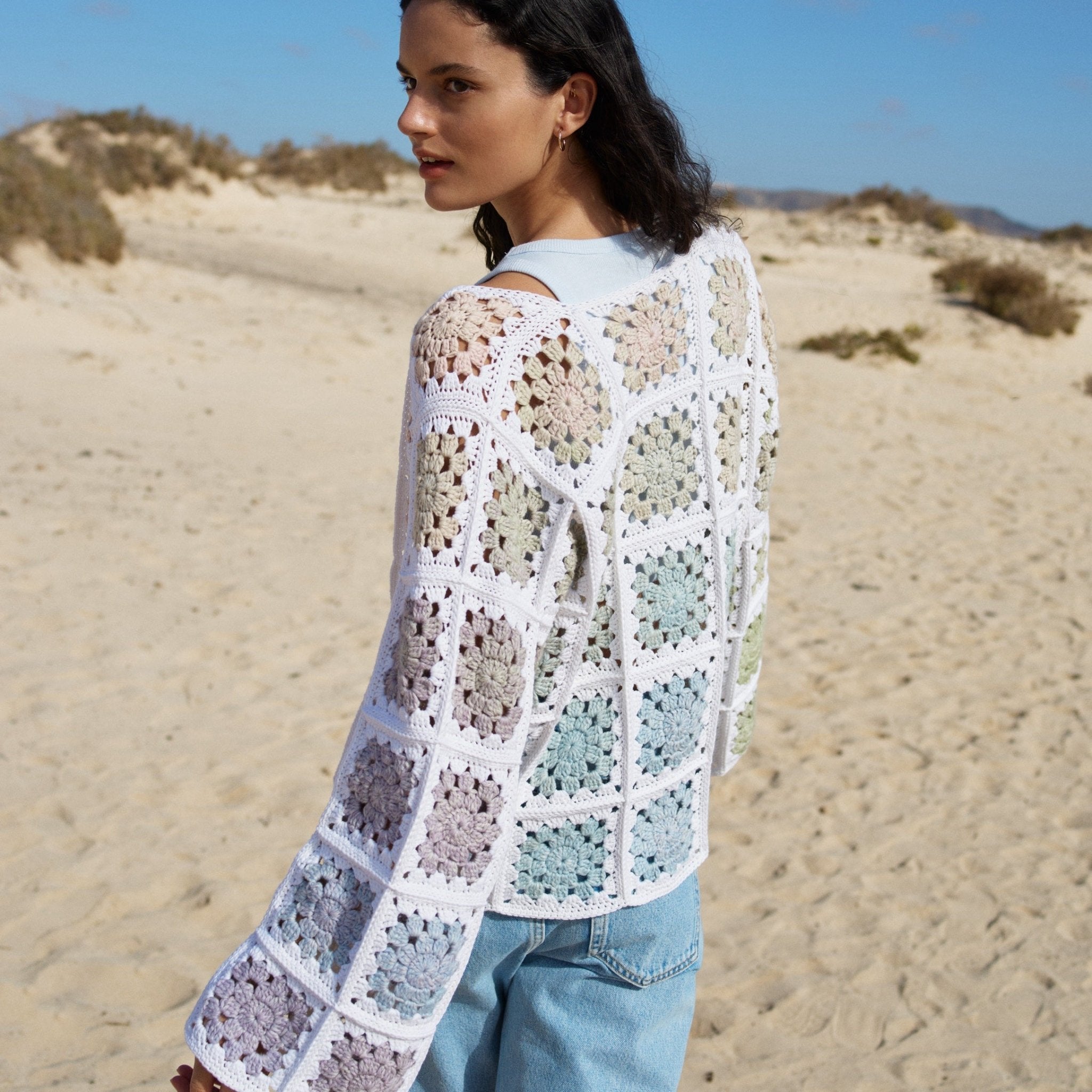 Cotonella - fir variegat de bumbac Pima