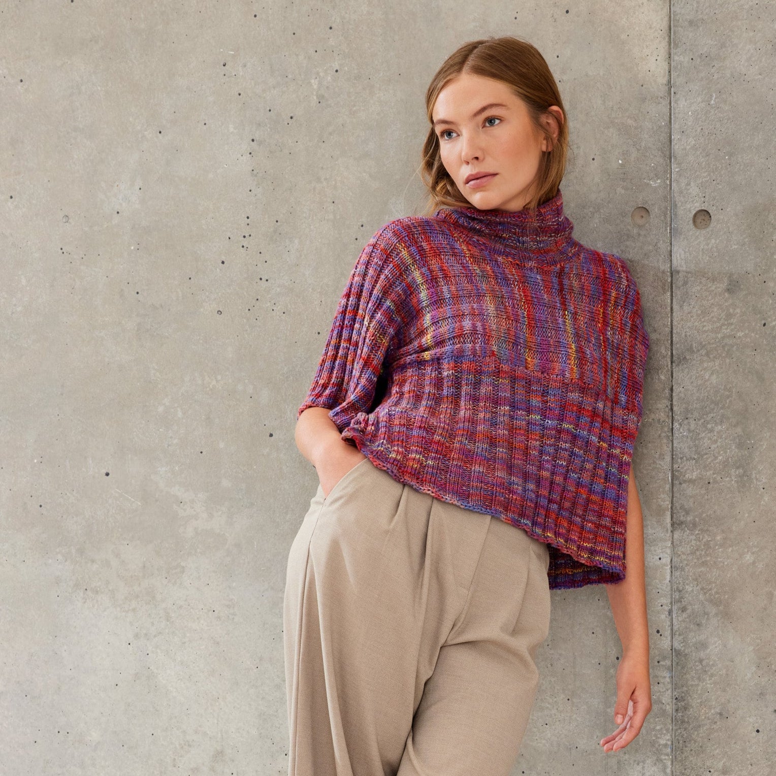 Cotonella Multi - fir variegat de bumbac Pima