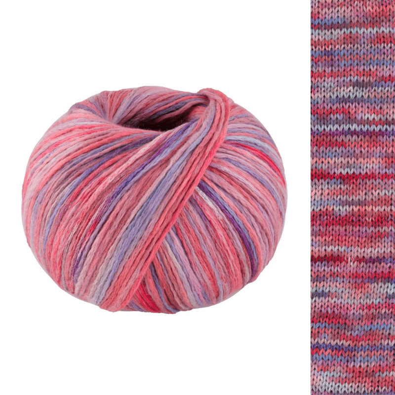 Cotonella Multi - fir variegat de bumbac Pima