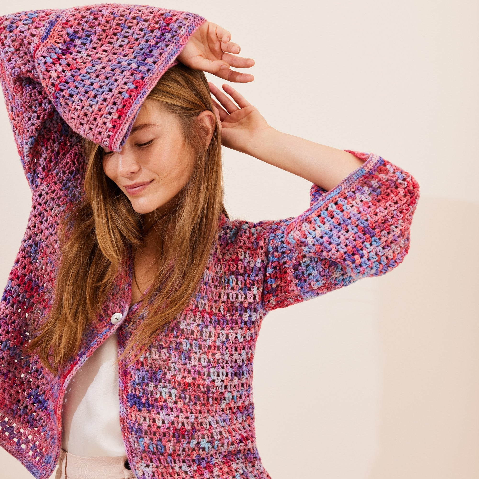 Cotonella Multi - fir variegat de bumbac Pima