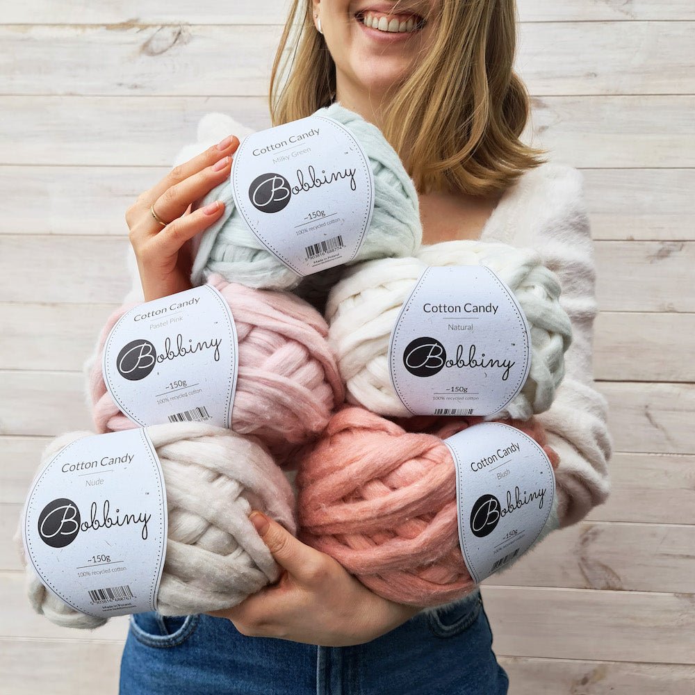 Cotton Candy - fir supergros de bumbac reciclat