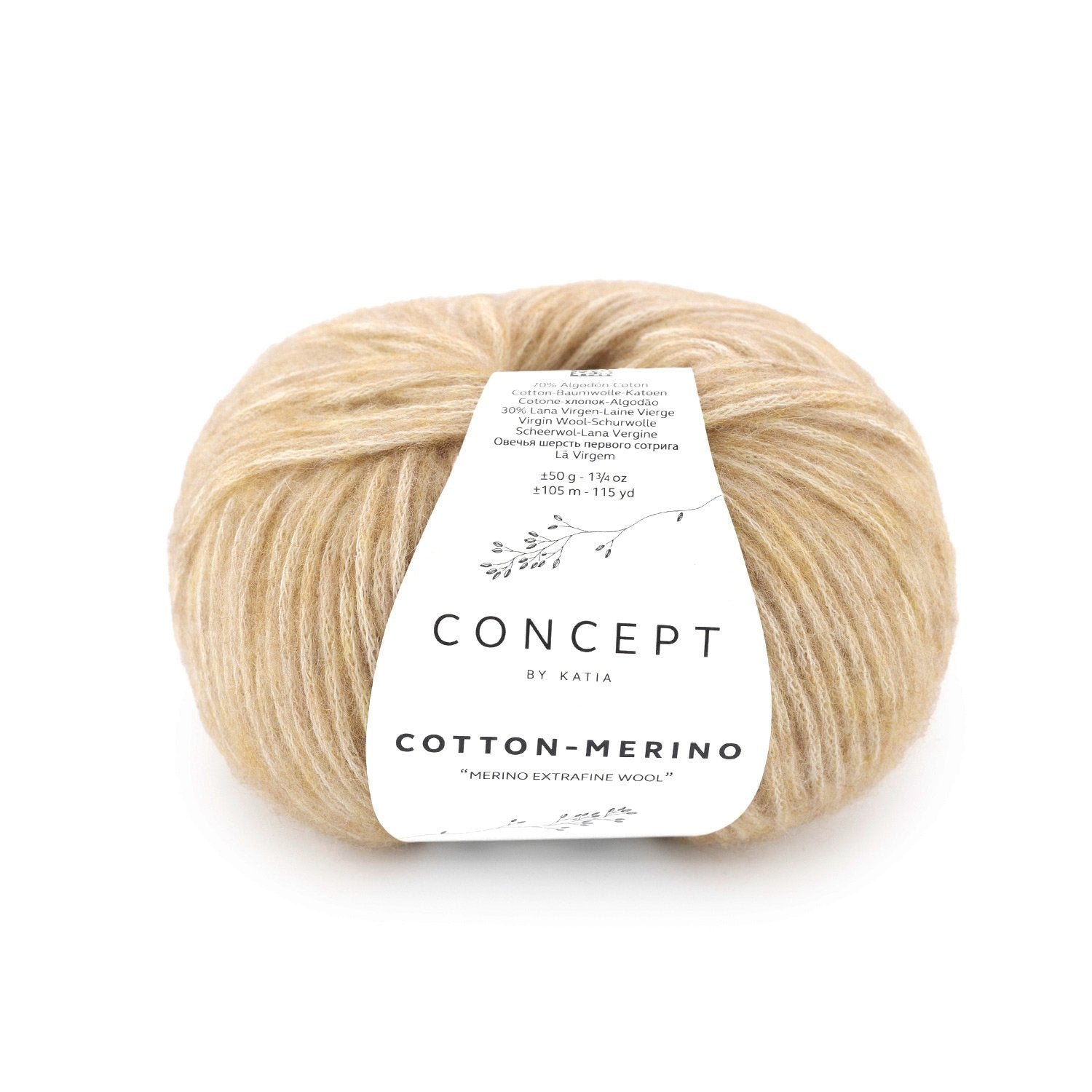 Cotton-Merino - fir pufos de bumbac cu merinos extrafin