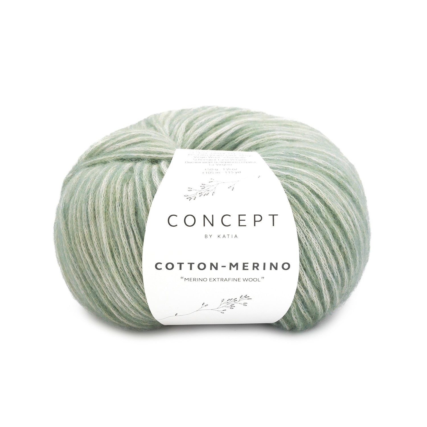 Cotton-Merino - fir pufos de bumbac cu merinos extrafin