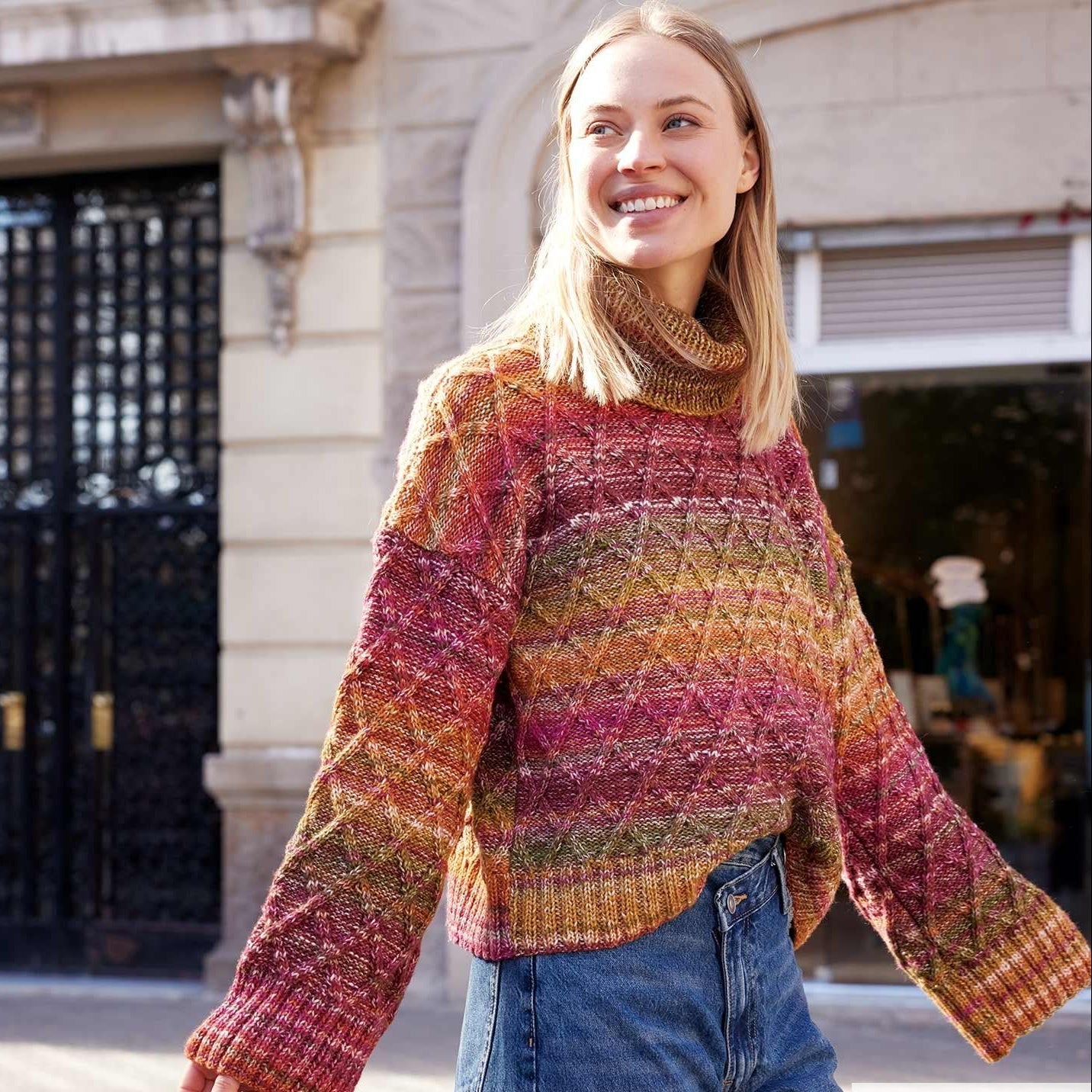 Cotton-Merino Paradiso - fir variegat de bumbac cu merinos