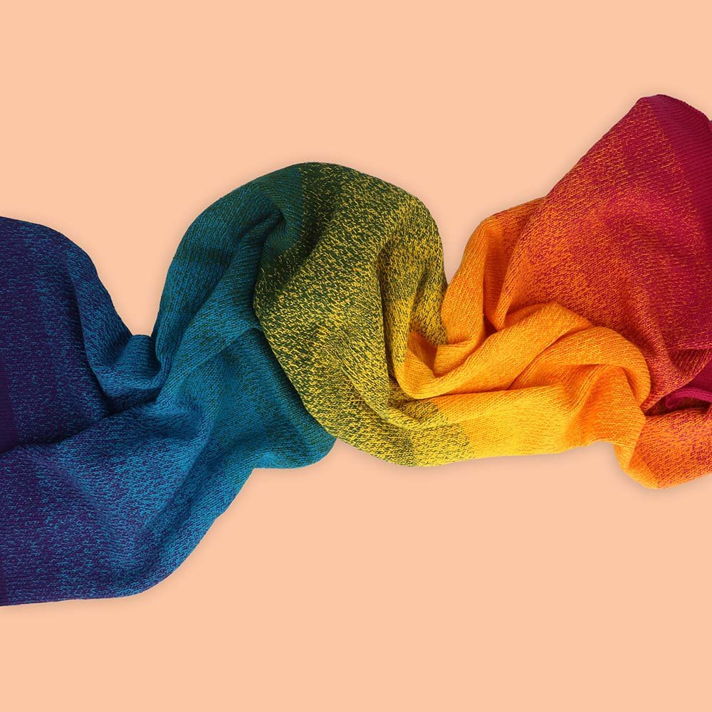 Cotton Whirl - fir subțire variegat de bumbac organic